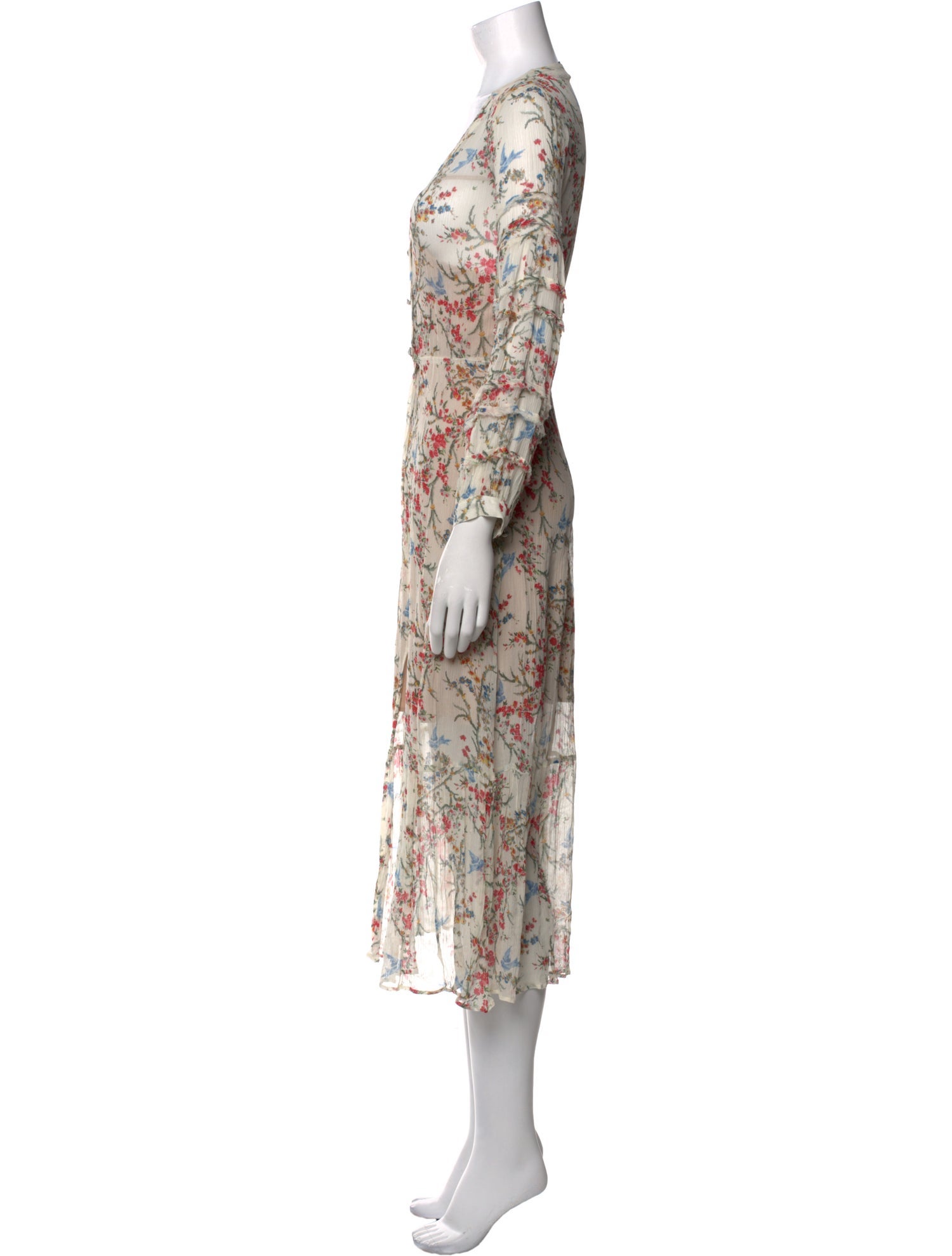 The Kooples Silk Long Dress