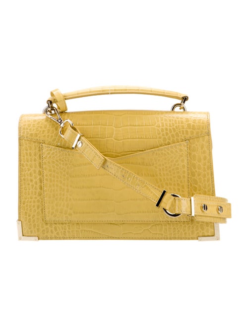 The Kooples Embossed Leather Top Handle Bag