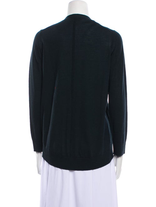 The Kooples Leather Printed Sweater