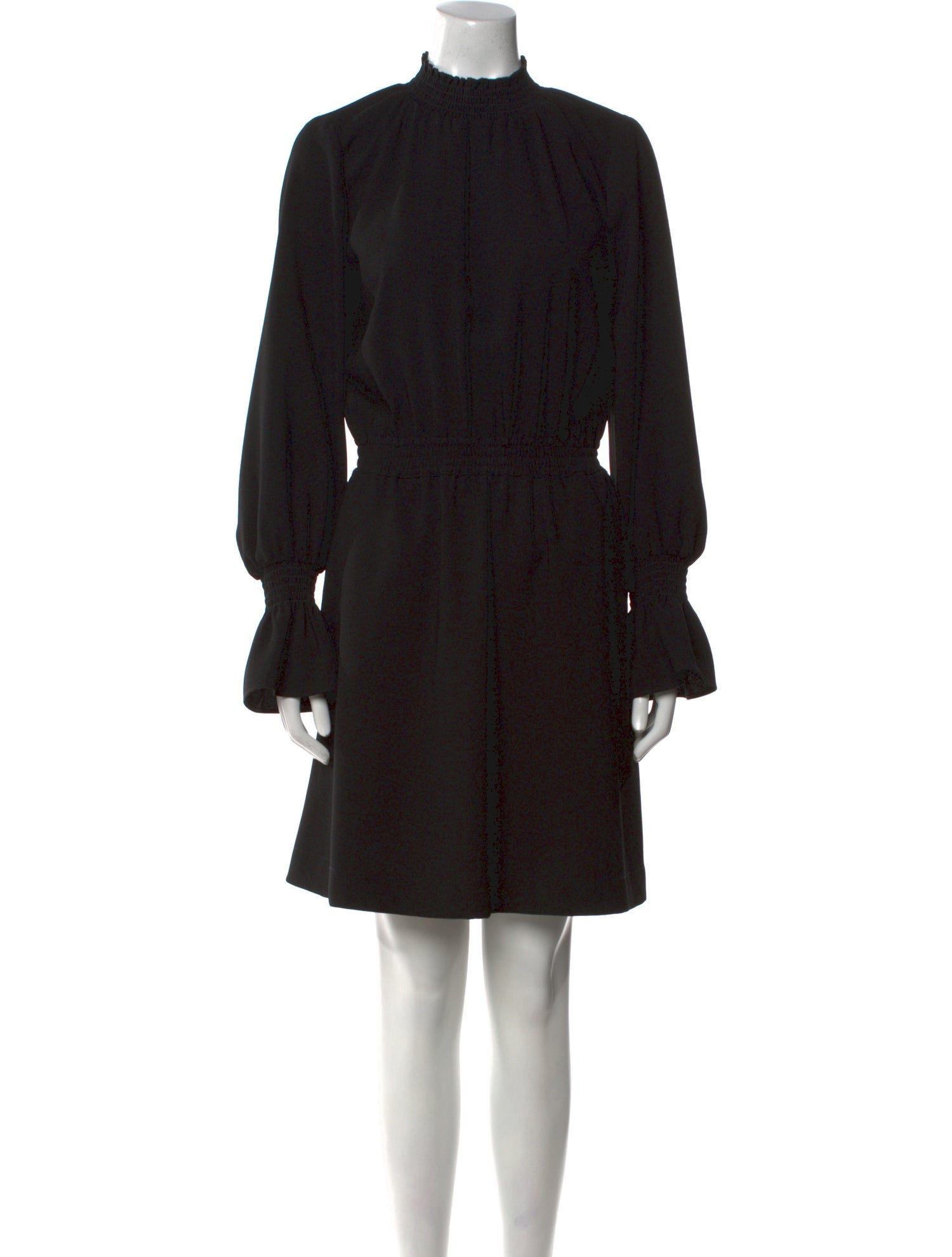 The Kooples Mock Neck Knee-Length Dress