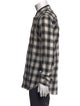 The Kooples Plaid Print Long Sleeve Shirt
