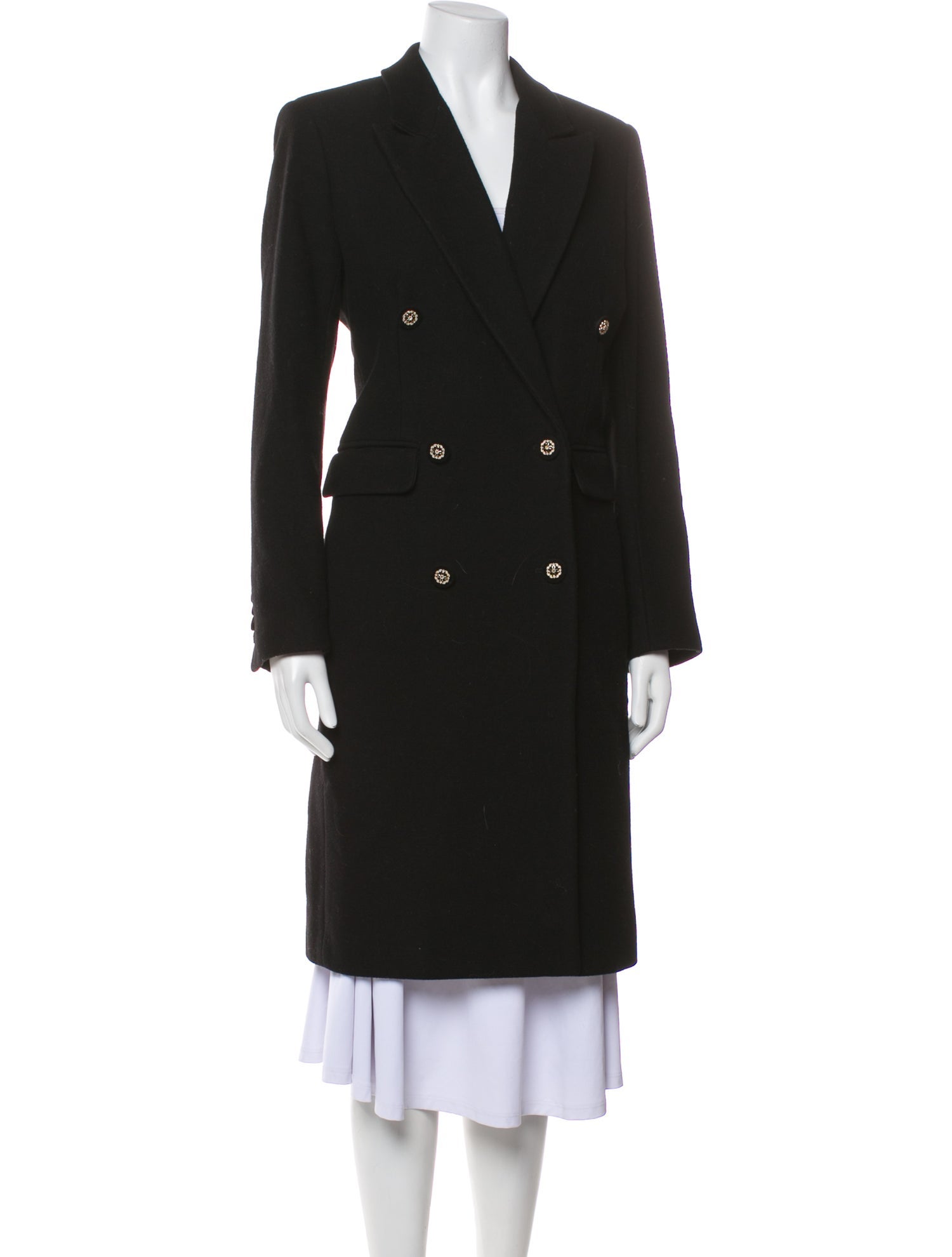 The Kooples Wool Trench Coat
