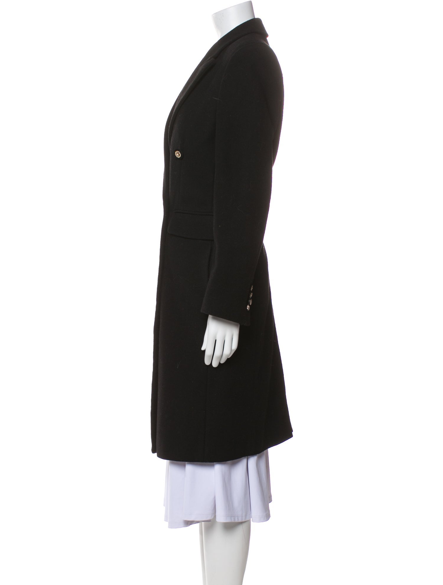 The Kooples Wool Trench Coat