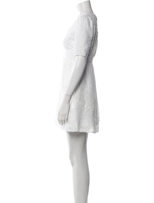 The Kooples V-Neck Mini Dress