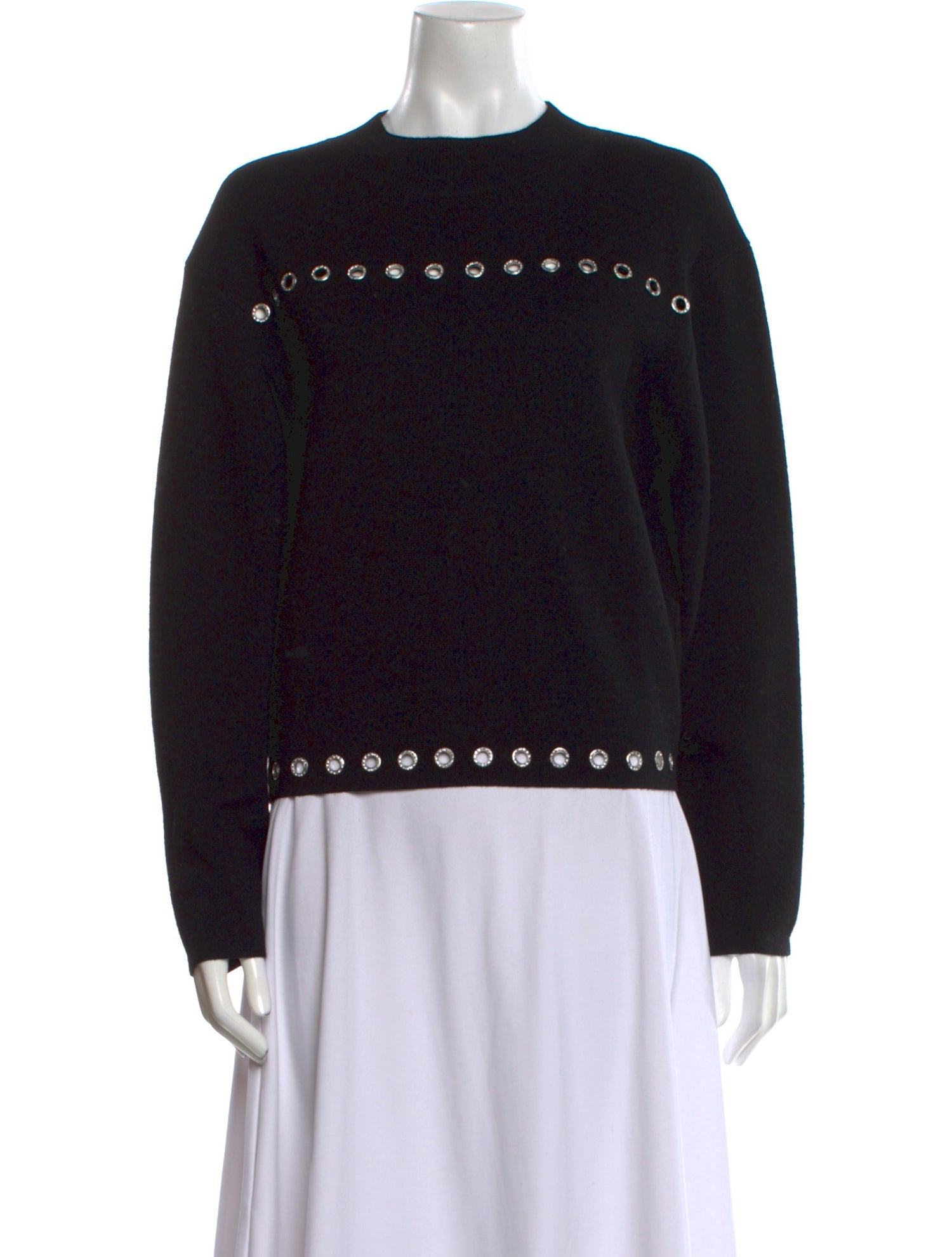 The Kooples Merino Wool Crew Neck Sweater