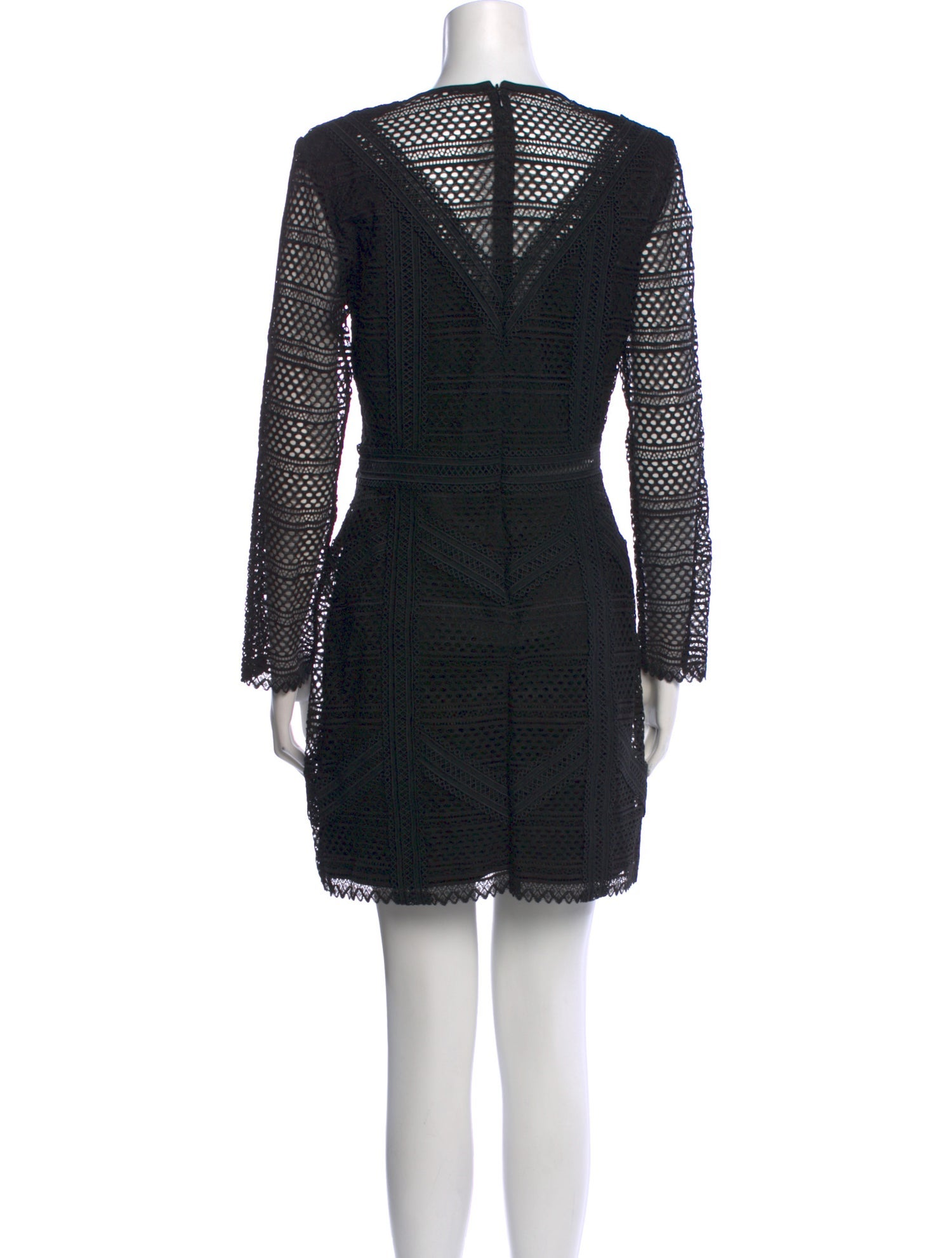 The Kooples Scoop Neck Mini Dress