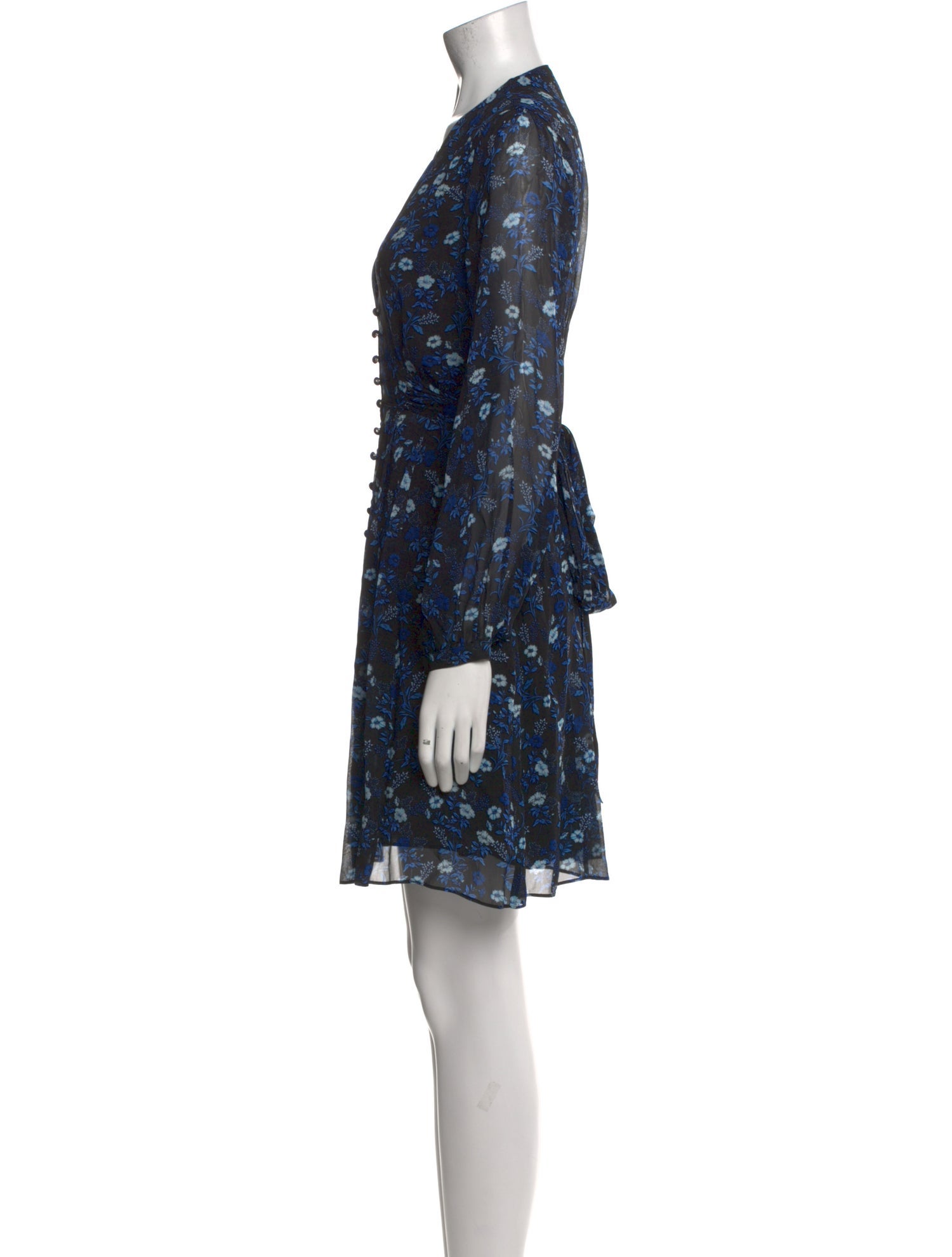 The Kooples Floral Print Mini Dress