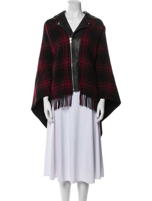 The Kooples Wool Plaid Print Jacket