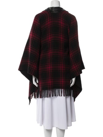 The Kooples Wool Plaid Print Jacket