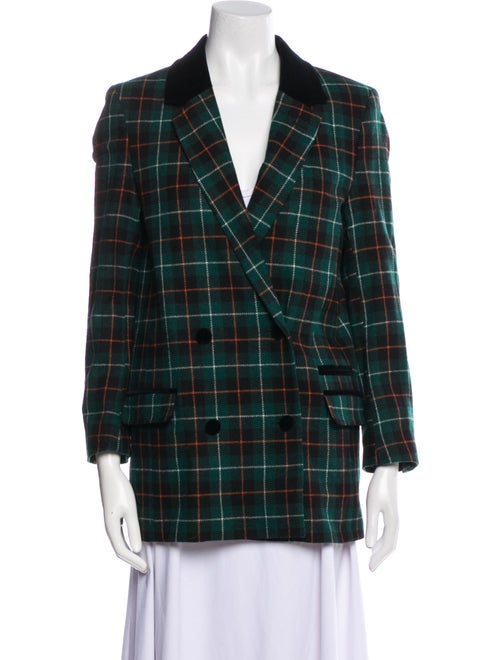 The Kooples Plaid Print Blazer