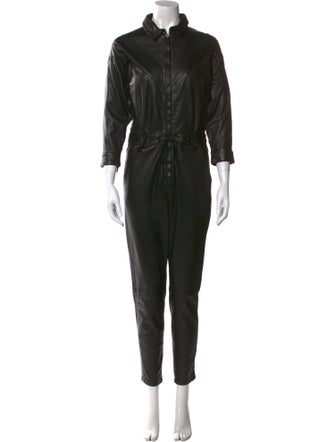 The Kooples Lambskin Jumpsuit