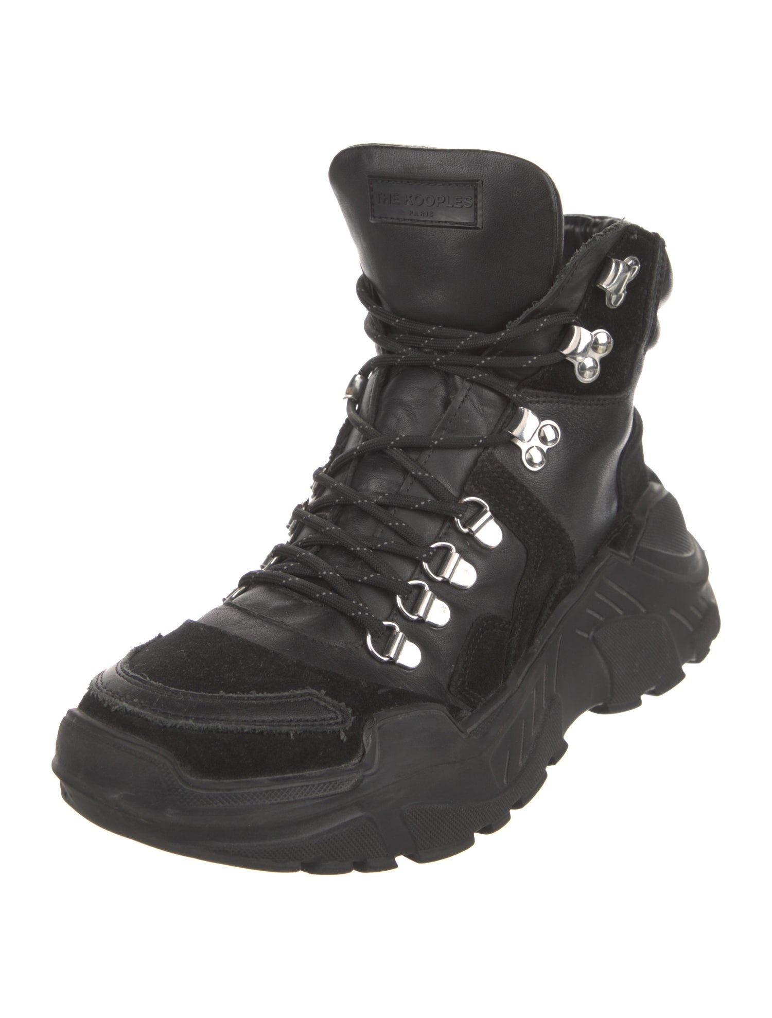 The Kooples Leather Loafer Sneakers