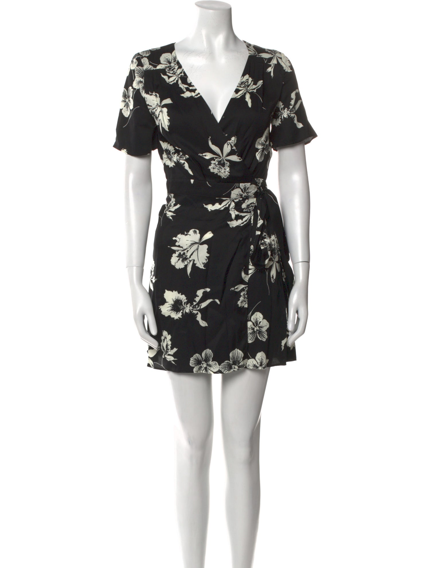 The Kooples Floral Print Mini Dress