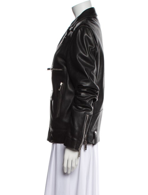 The Kooples Lambskin Biker Jacket