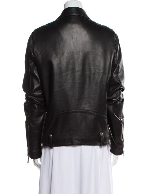 The Kooples Lambskin Biker Jacket