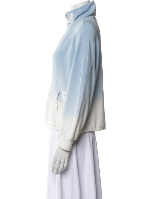 The Kooples Mock Neck Long Sleeve Sweatshirt