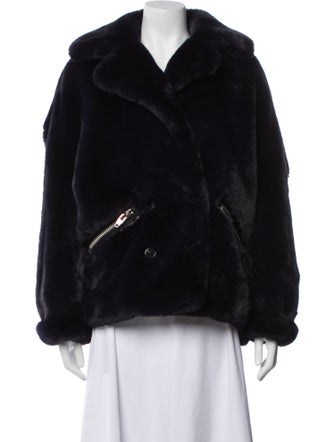 The Kooples Faux Fur Coat
