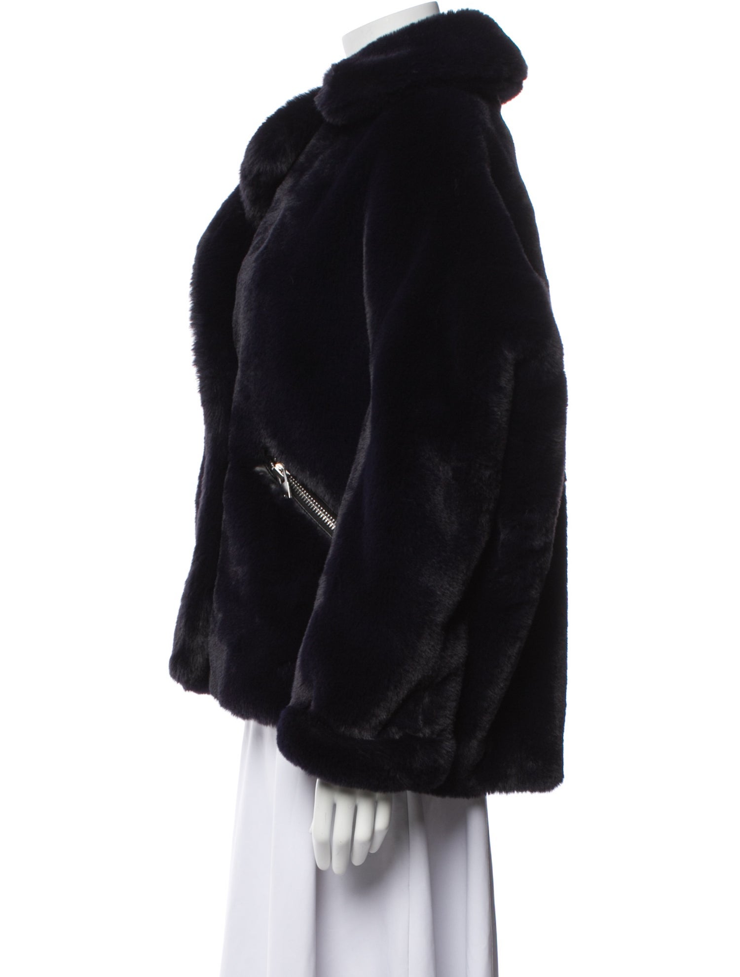 The Kooples Faux Fur Coat