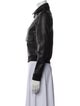 The Kooples Lamb Leather Bomber Jacket