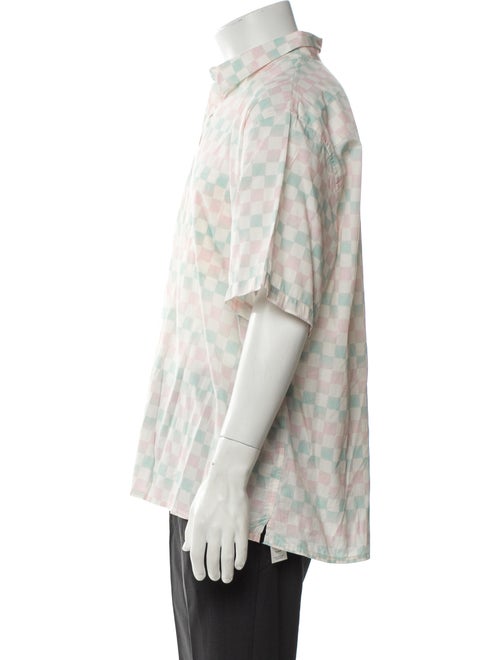 The Kooples Plaid Print Short Sleeve Shirt