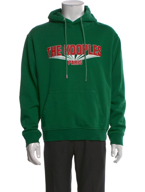 The Kooples Graphic Print Crew Neck Hoodie