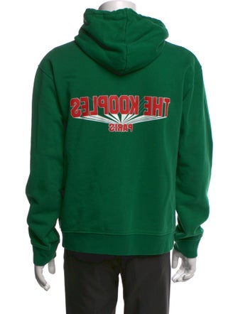 The Kooples Graphic Print Crew Neck Hoodie