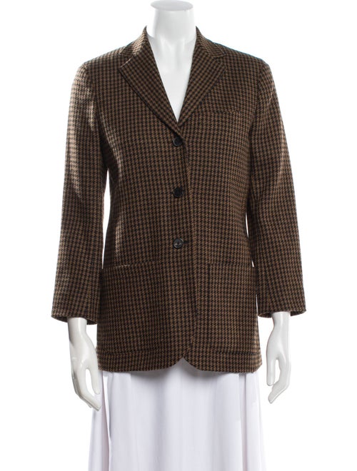 The Kooples Wool Houndstooth Print Blazer