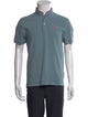 The Kooples Mock Neck Short Sleeve Polo Shirt