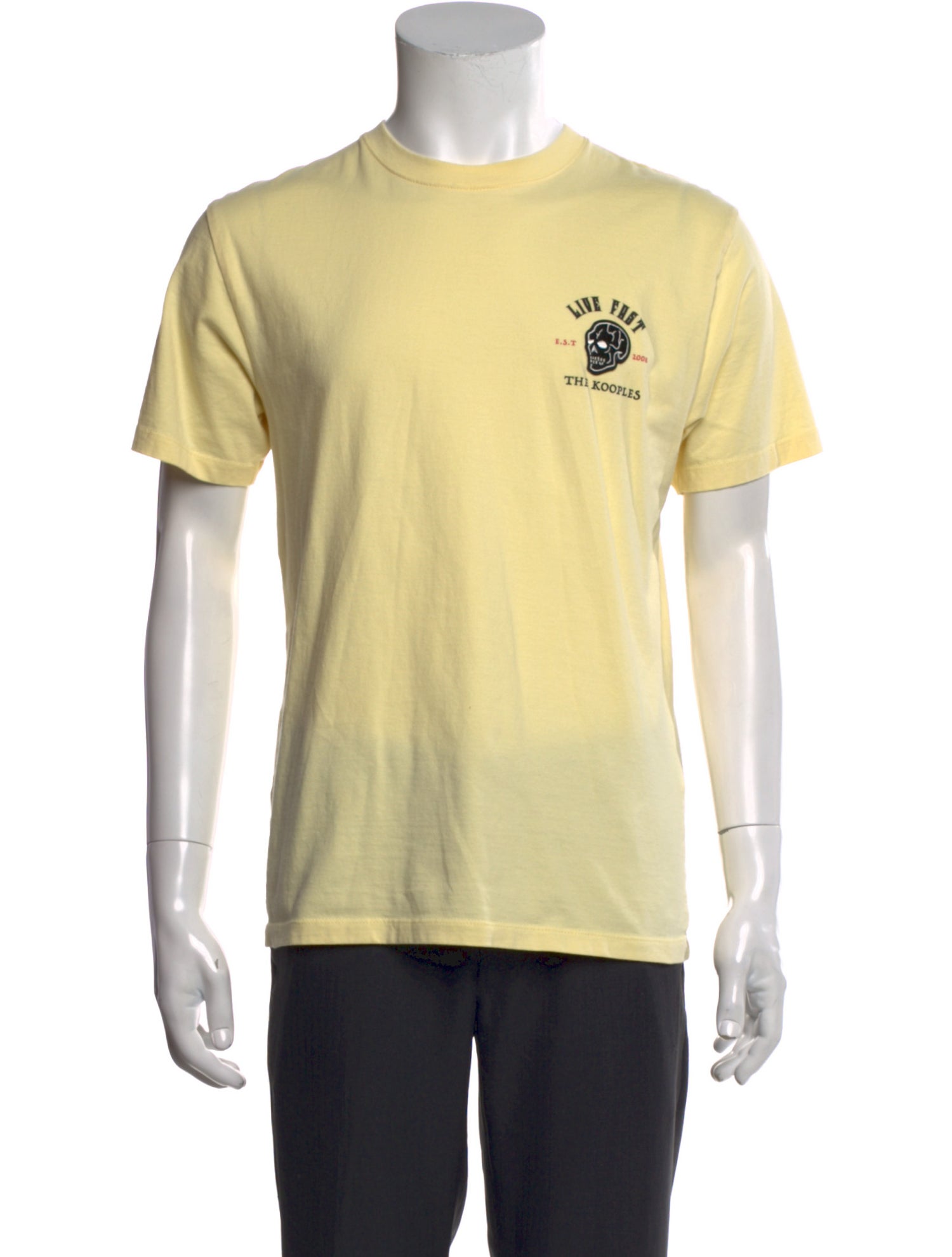 The Kooples Graphic Print Crew Neck T-Shirt