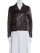 The Kooples Leather Biker Jacket