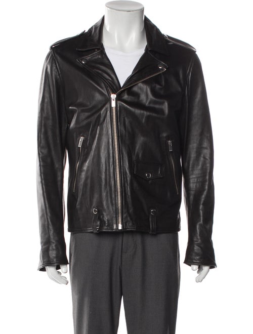 The Kooples Lambskin Moto Jacket