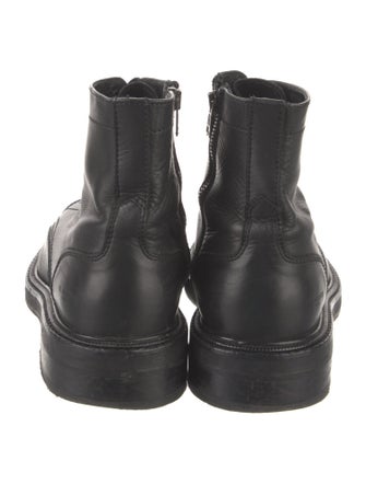 The Kooples Leather Lace-Up Boots
