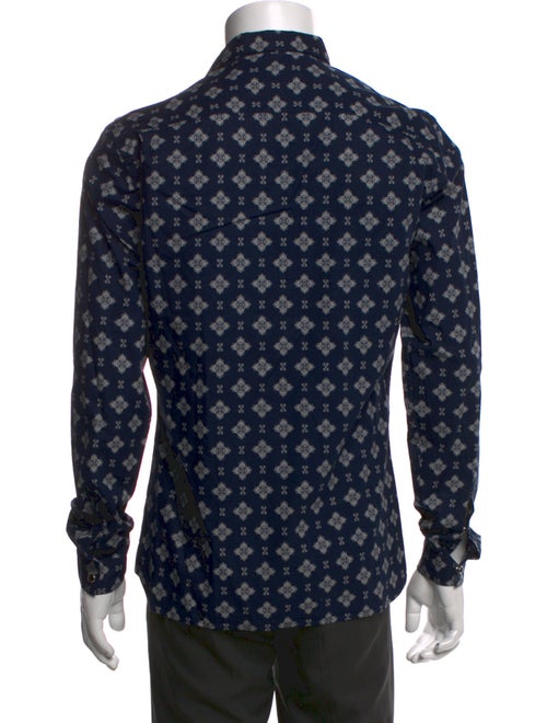 The Kooples Printed Long Sleeve Shirt