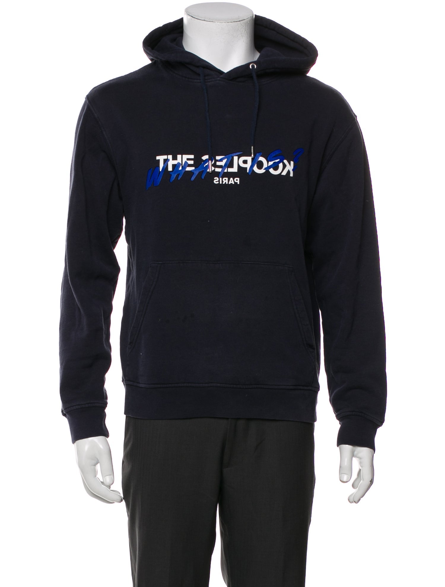 The Kooples Graphic Print Crew Neck Hoodie