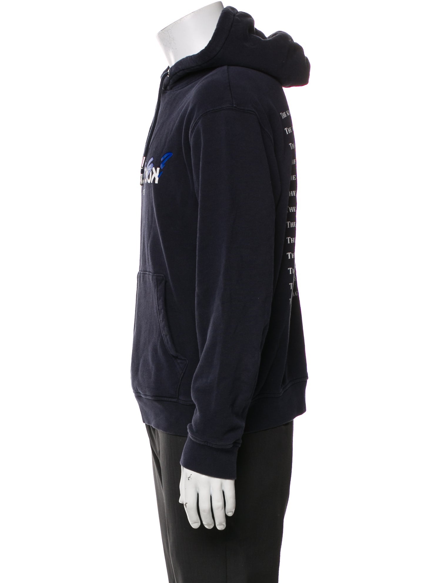 The Kooples Graphic Print Crew Neck Hoodie