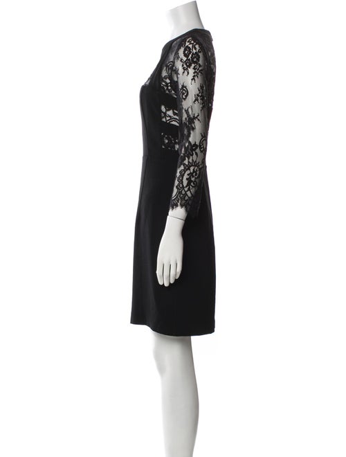 The Kooples Lace Pattern Mini Dress