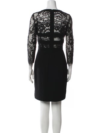 The Kooples Lace Pattern Mini Dress
