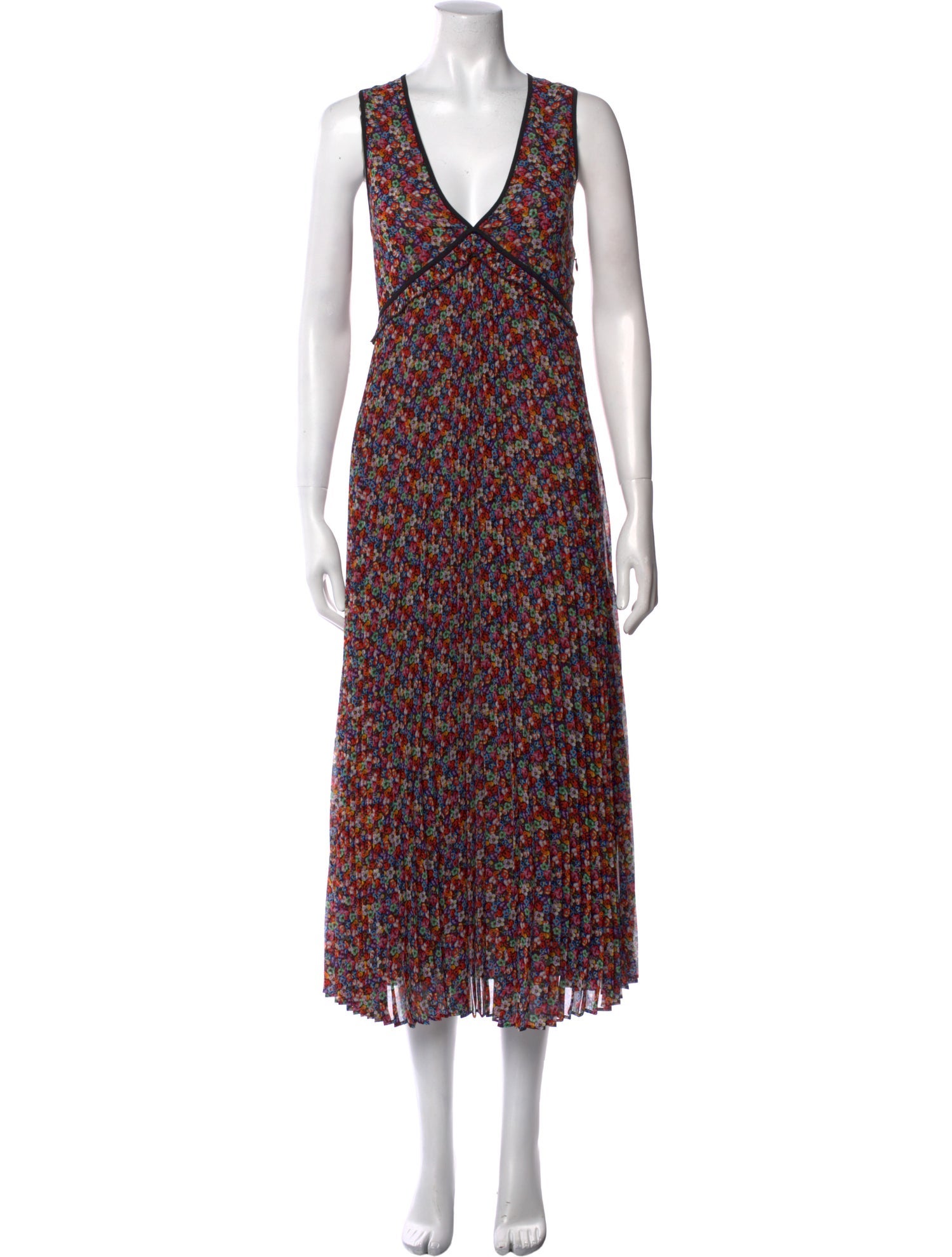 The Kooples Floral Print Long Dress w/ Tags