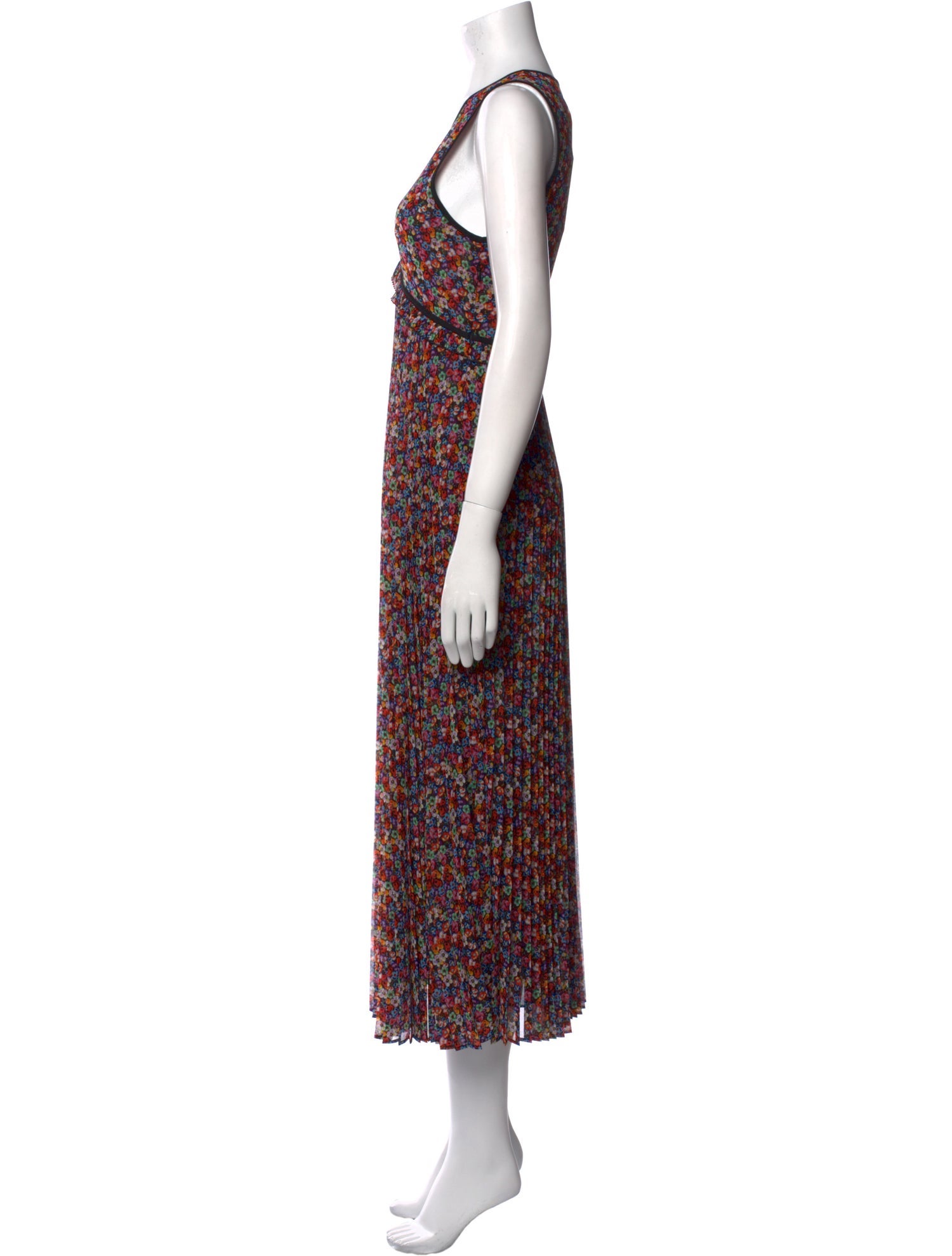 The Kooples Floral Print Long Dress w/ Tags