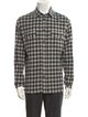 The Kooples Plaid Print Long Sleeve Shirt