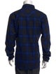 The Kooples Plaid Print Long Sleeve Western Shirt