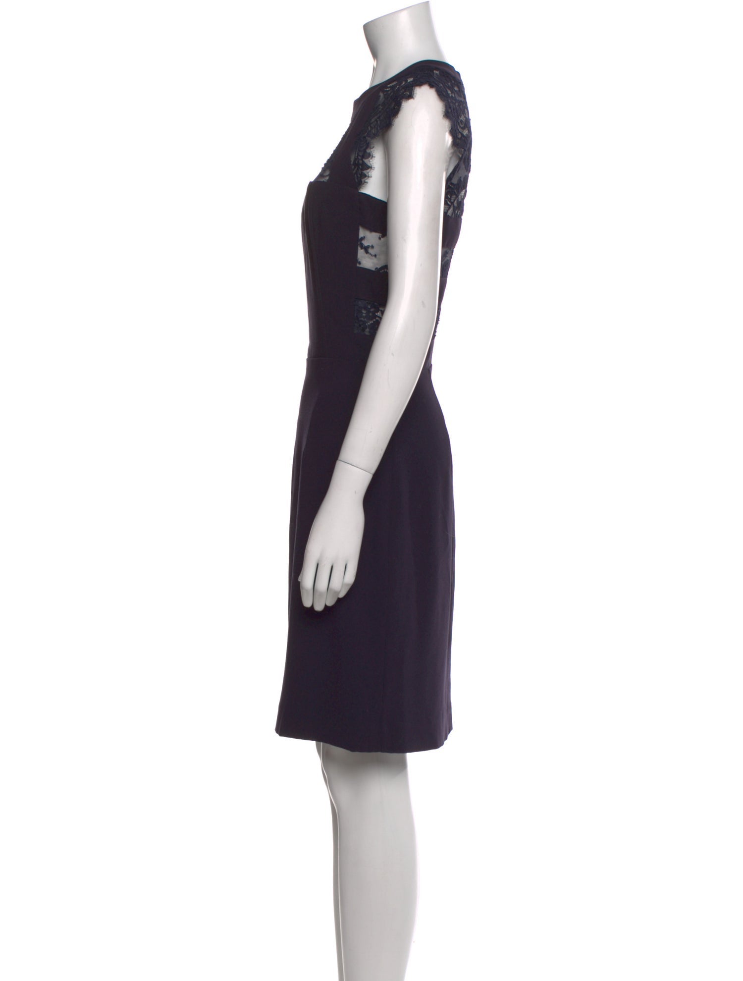 The Kooples Crew Neck Knee-Length Dress