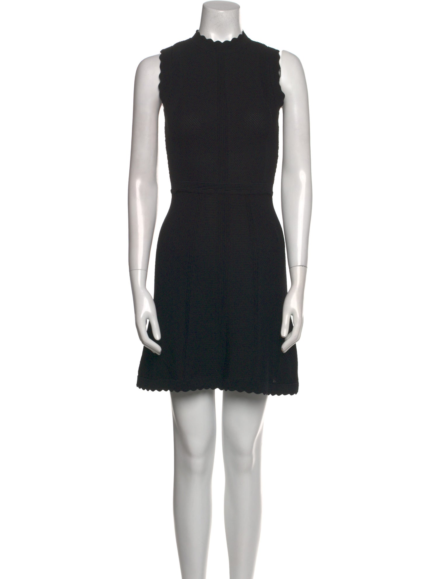 The Kooples Mock Neck Mini Dress