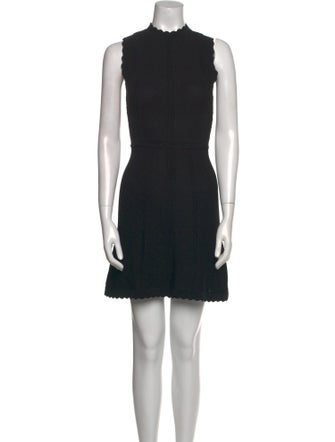 The Kooples Mock Neck Mini Dress