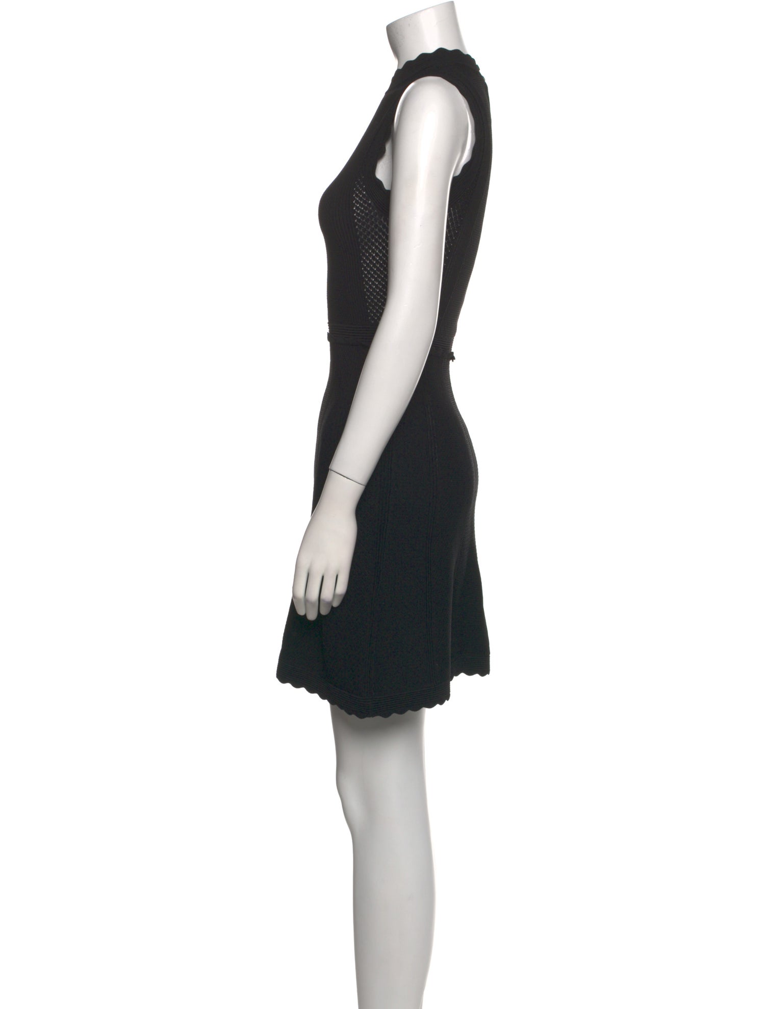 The Kooples Mock Neck Mini Dress
