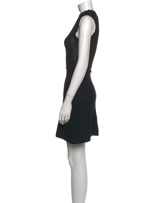The Kooples Mock Neck Mini Dress