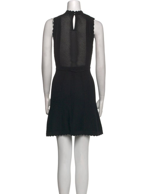 The Kooples Mock Neck Mini Dress