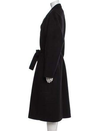 The Kooples Wool Faux Fur Coat