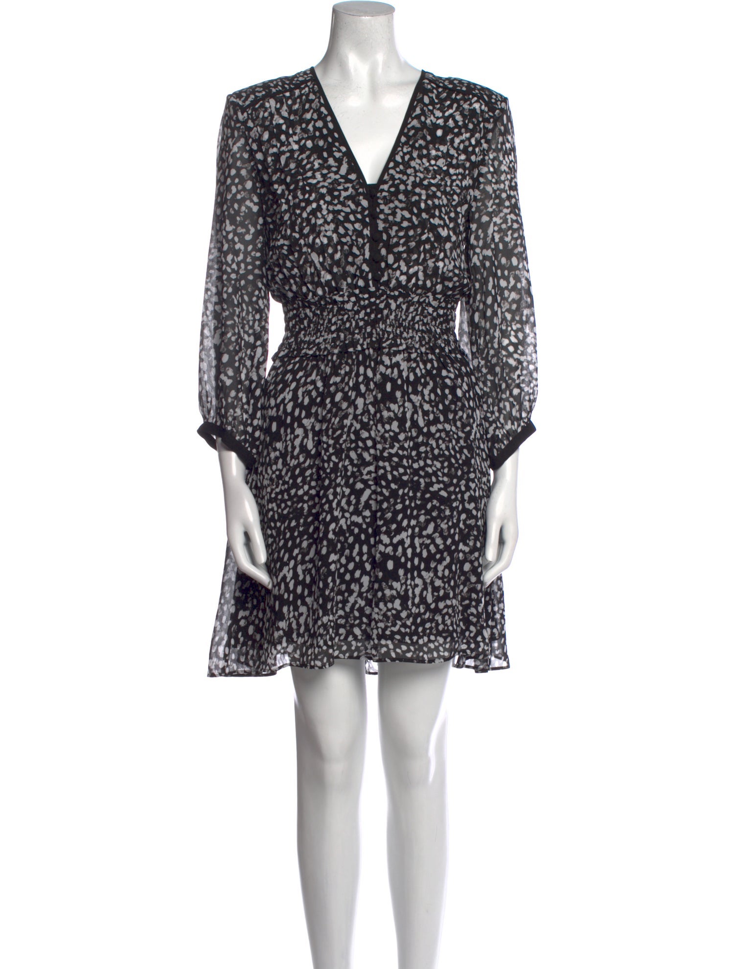 The Kooples Printed Mini Dress