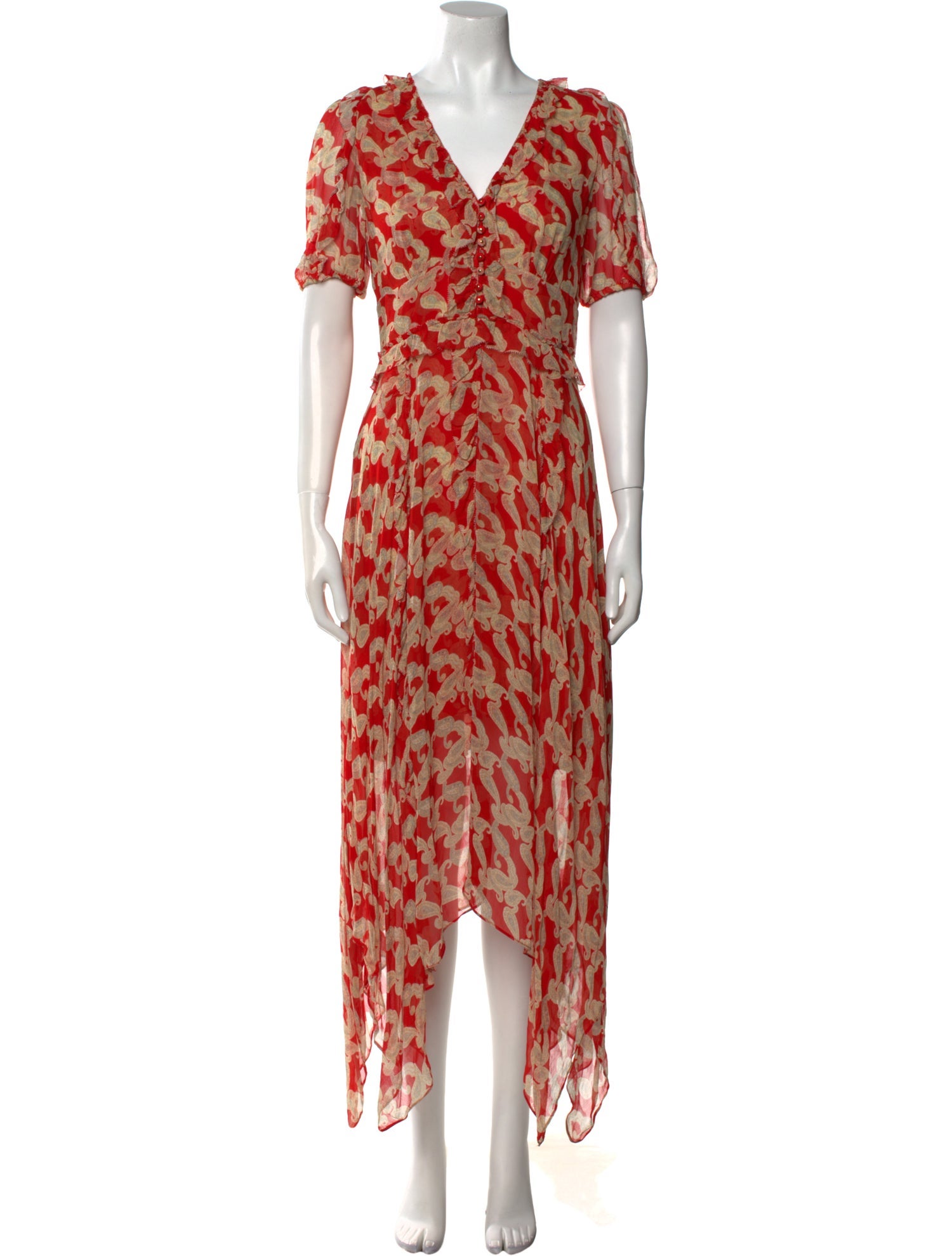 The Kooples Printed Long Dress